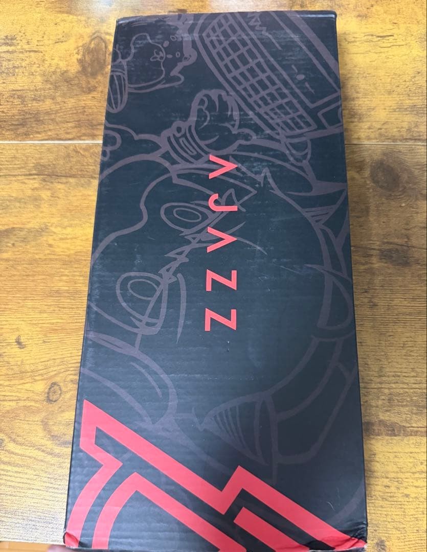 AJAZZ AK820 Wired Mechanical Keyboard Red Switch Black White Backlight Unused