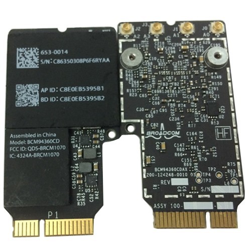 Bluetooth 4.0 + Broadcom BCM94360CD 802.11ac WiFi card for Apple 27"iMac AirPort