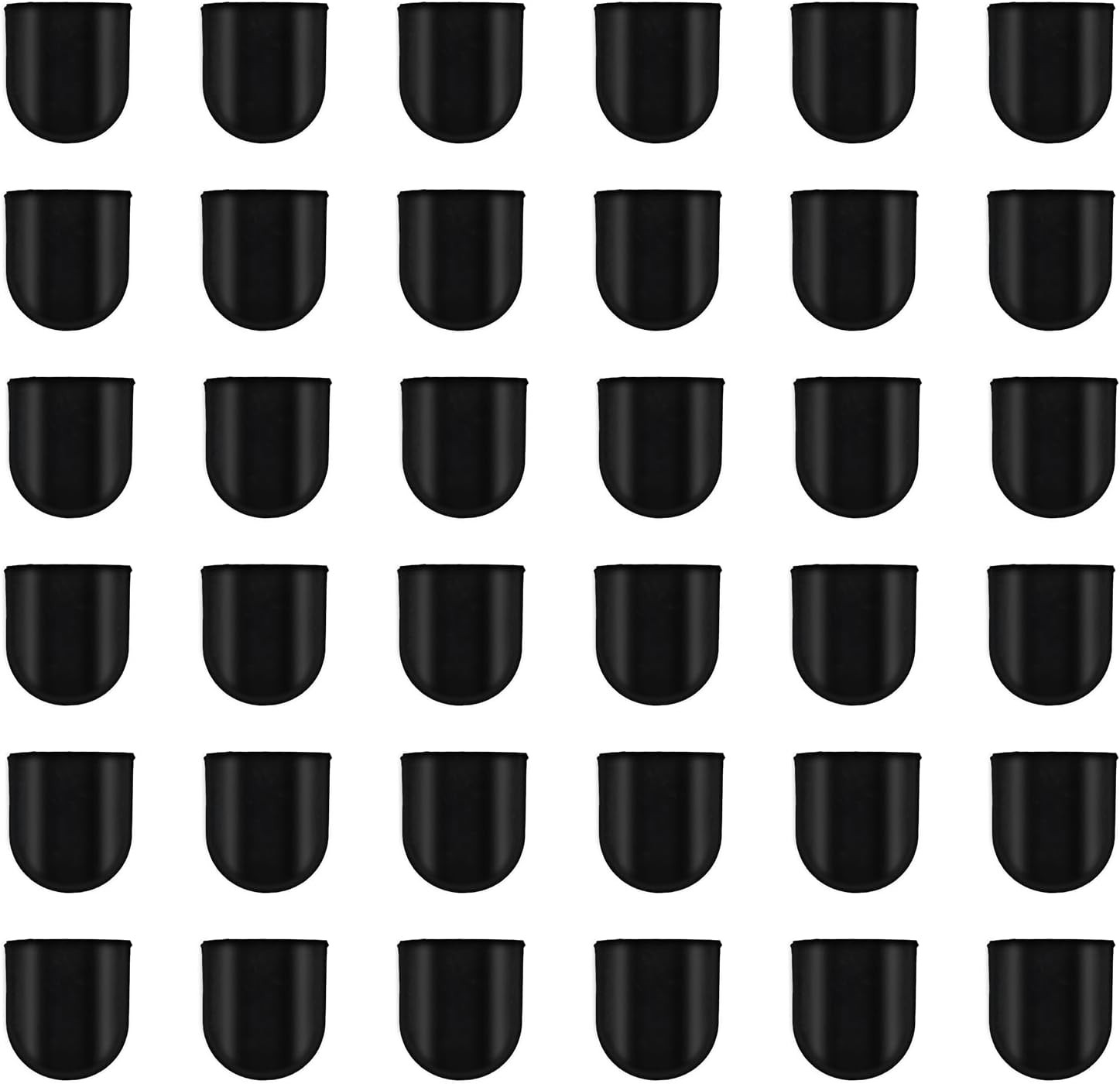 36Pcs Rubber Tips for Stylus Pens, 0.24Inch (6Mm) Replacement Nibs for Touch Scr
