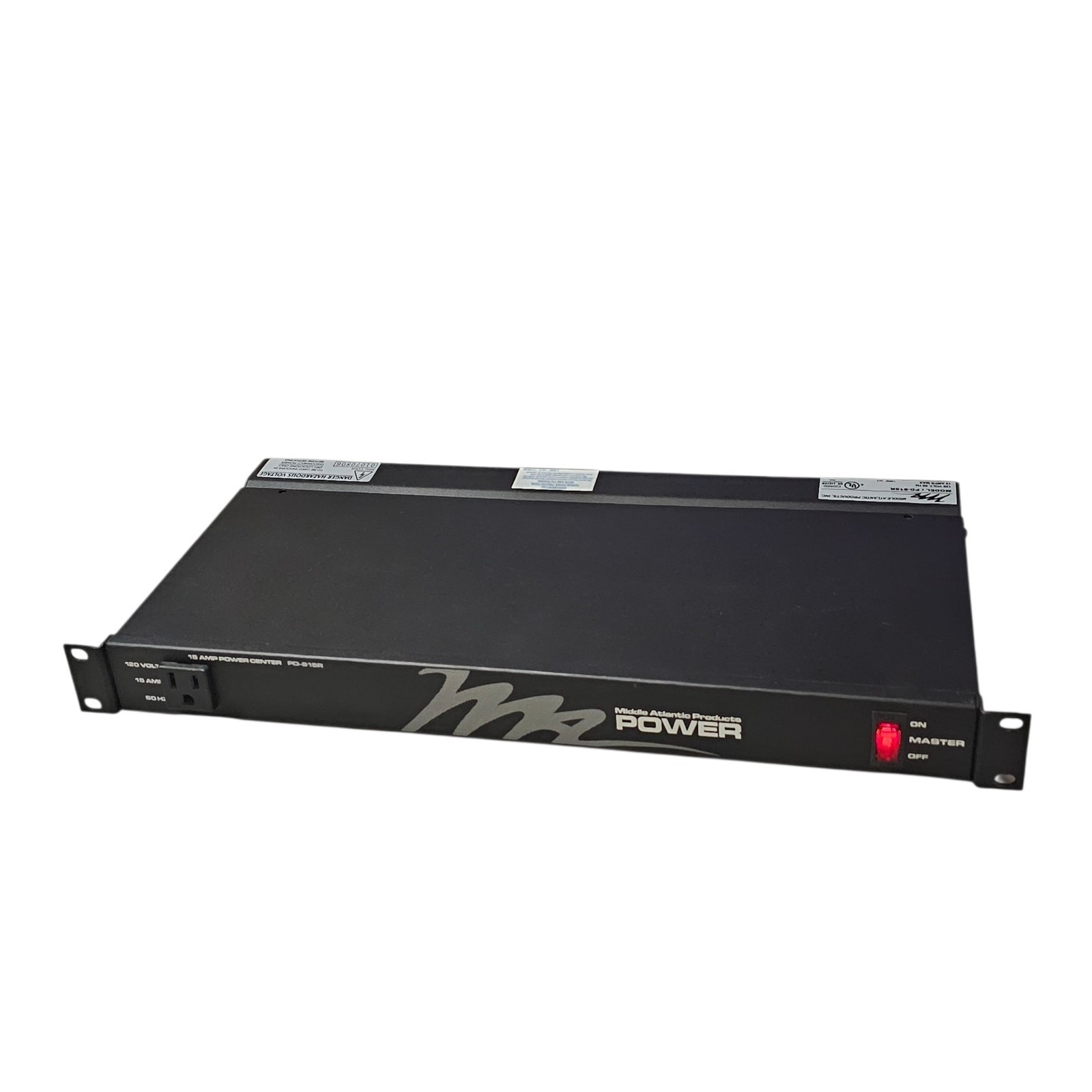 Middle Atlantic Products PD-915R Power Distribution Unit 120V 15A 8 Outlet
