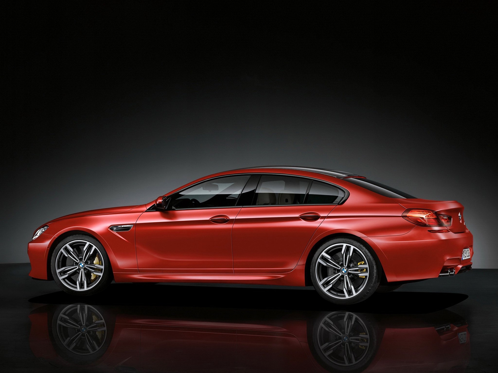 Cars 2014 bmw m 6 gran coupe individual Desk Mat Stitched