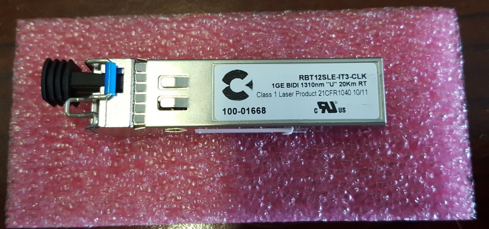 Calix 100-01668 & 100-01669 SFP Module Kit (Near End / Far End) 