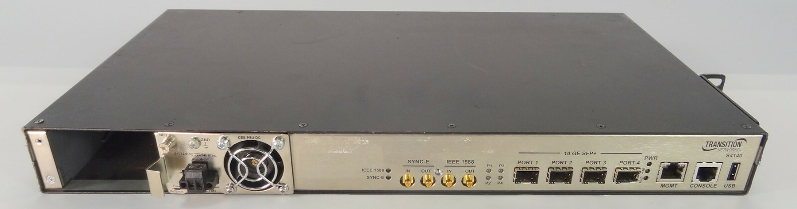 Transition Networks Converge S4140 - switch - 4 ports -managed rack-mountable