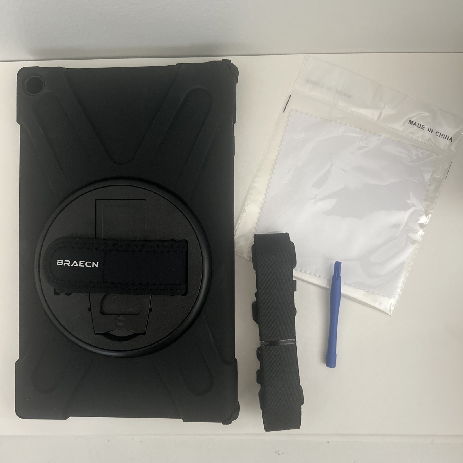BRAECN Amazon Fire 7th or 9th Generation W/360’ Rotating Hand Strap