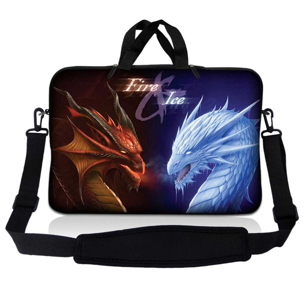 14 Inch Laptop Bag Sleeve Carry Case w/ Shoulder Strap Macbook Acer Asus FireIce