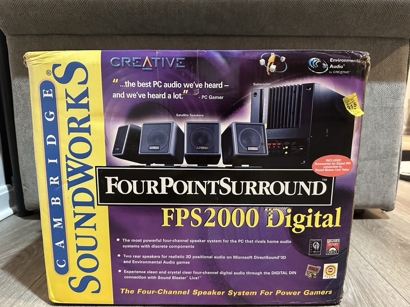 Cambridge Soundworks FPS2000 Digital Four Points Surround Creative Labs