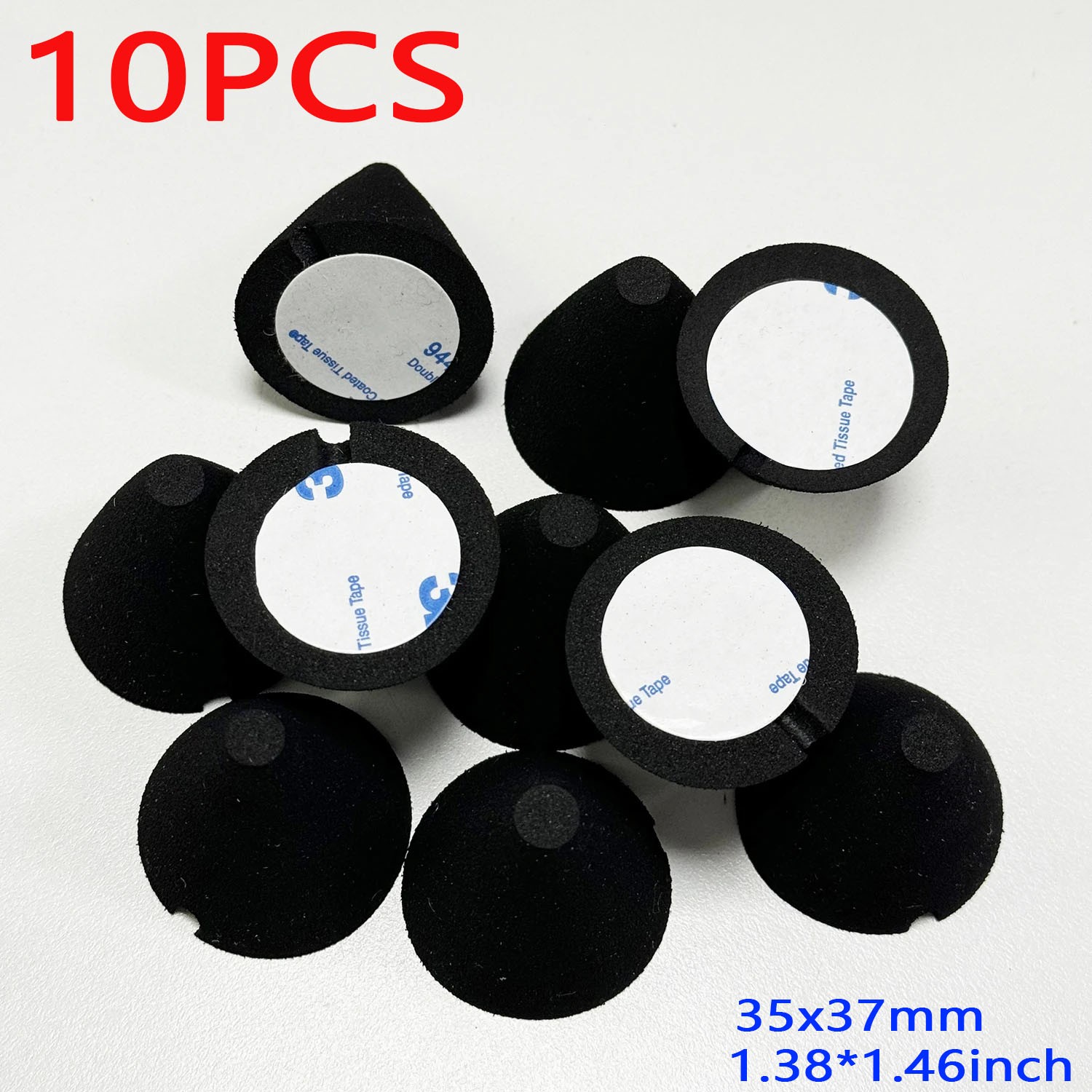 10PCS 1.38*1.46” Trigger Sponge Cone Foam For Roland PD125/105 PD128 PD108PDX100