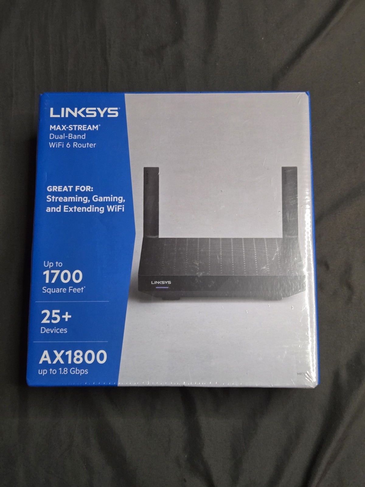 Linksys Max-Stream Dual-Band WiFi 6 Router, Brand New Sealed In Box