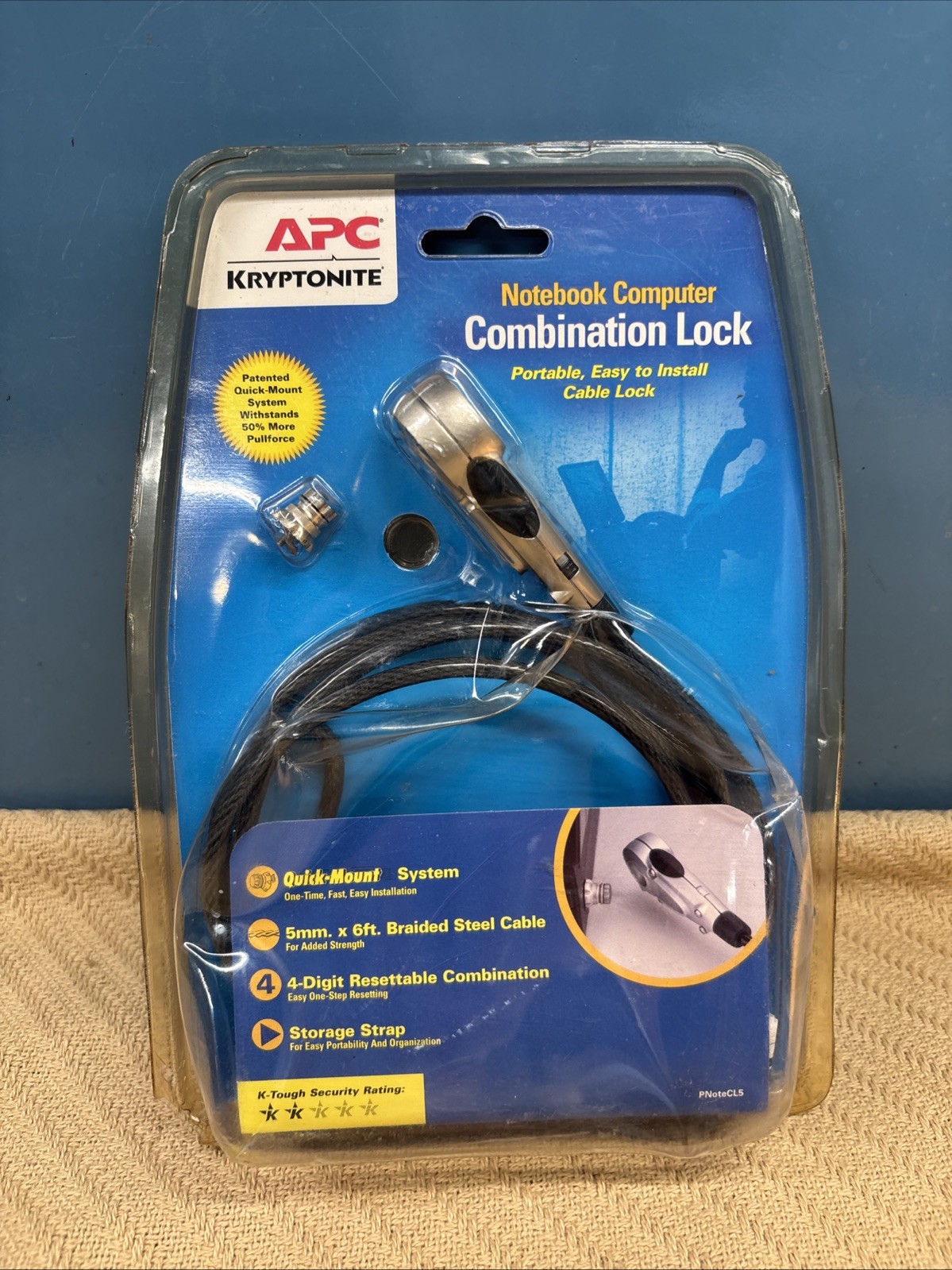 APC Kryptonite Notebook Computer Combination Lock