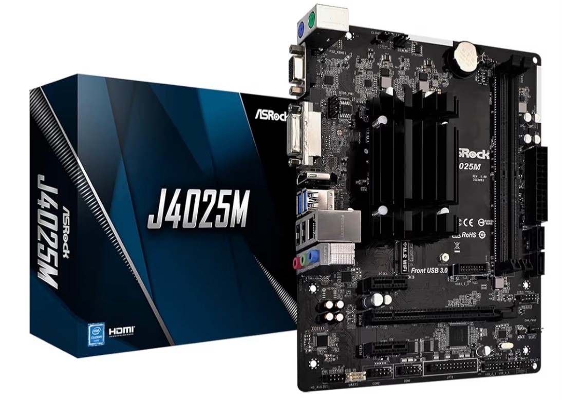 J4025M Intel® Dual-Core Processor J4025 (Up to 2.9 GHz) Motherboard **NEW**