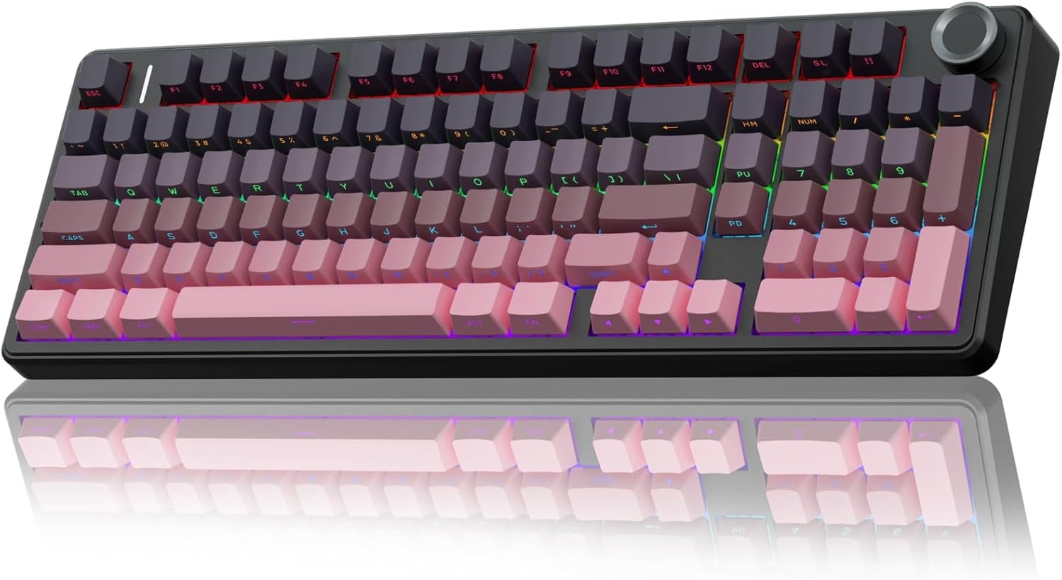 AULA F99/F99 Pro Tri-mode Wireless Mechanical Keyboard RGB Hot Swappable Custom