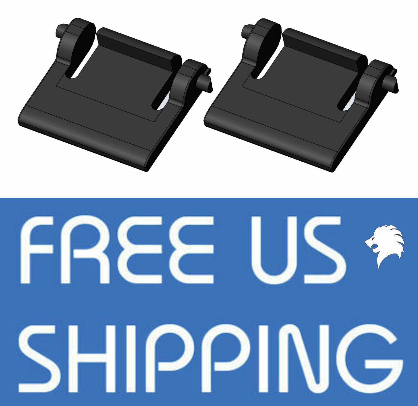 STRONGER Razer Marauder Blizzard StarCraft II Keyboard Tilt Foot/Leg/Feet 2pc