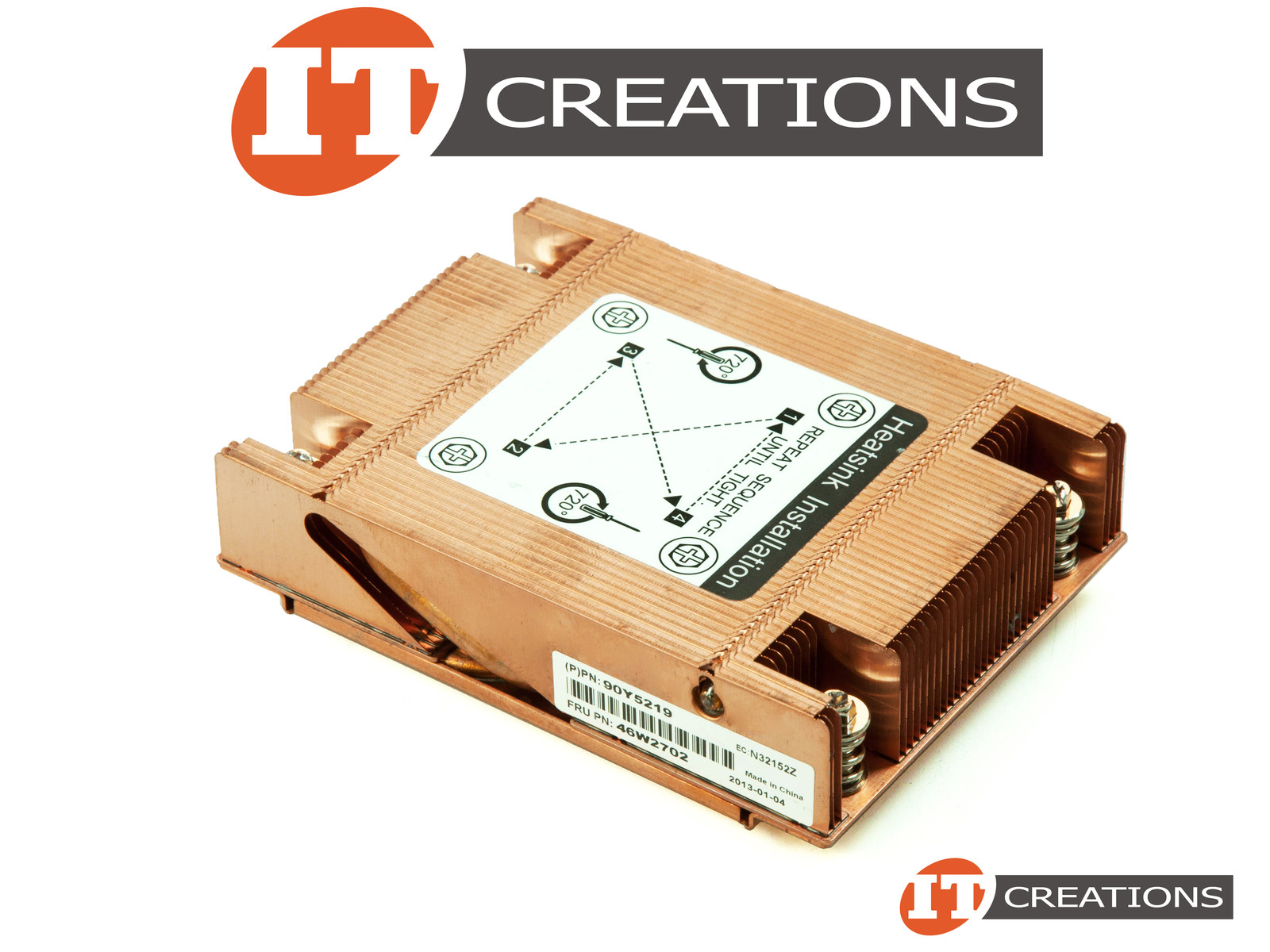 IBM HEATSINK 130W FOR IBM SYSTEM X IDATAPLEX DX360 M4 X3650 M4 BD 46W2702