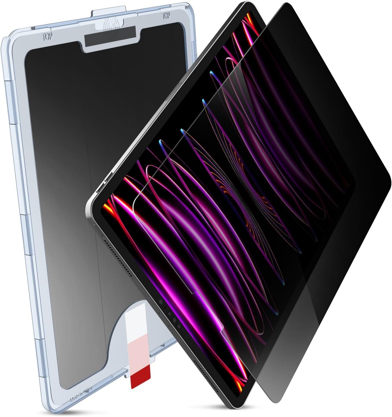 1 Pack Privacy Screen Protector for iPad Pro 11 Inch & iPad Air, Anti Spy, 9H Gl