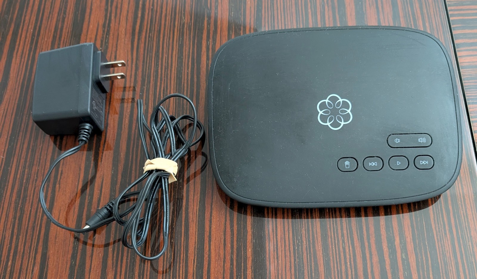 Ooma Telo Home VoIP Phone Base With Power Adapter 110-0119-502 Black
