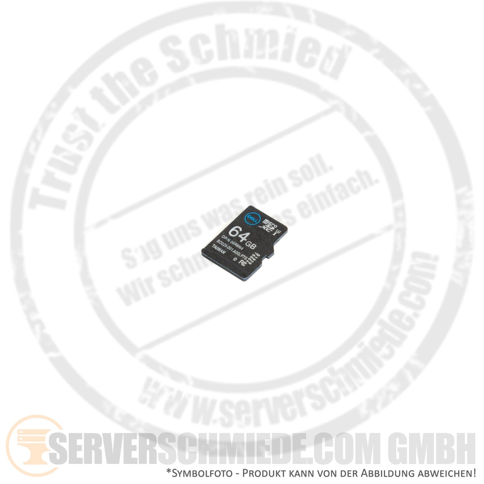 Dell 64GB microSDXC Class 10 U3 Card Card Enterprise 06R6N4 0V5JGM