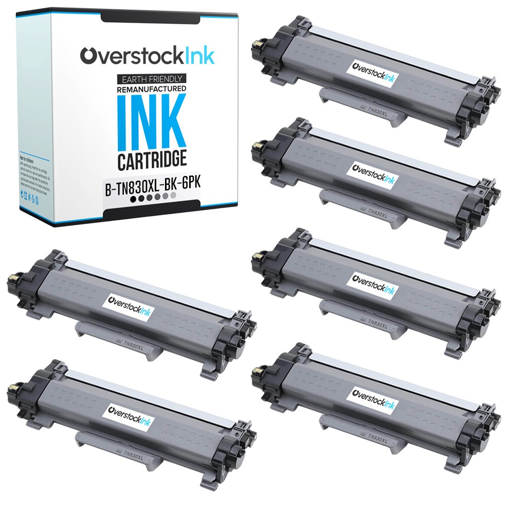 6PK Compatible OSI TN830XL Printer Toner fits Brother HL-L2460DW L2460DW
