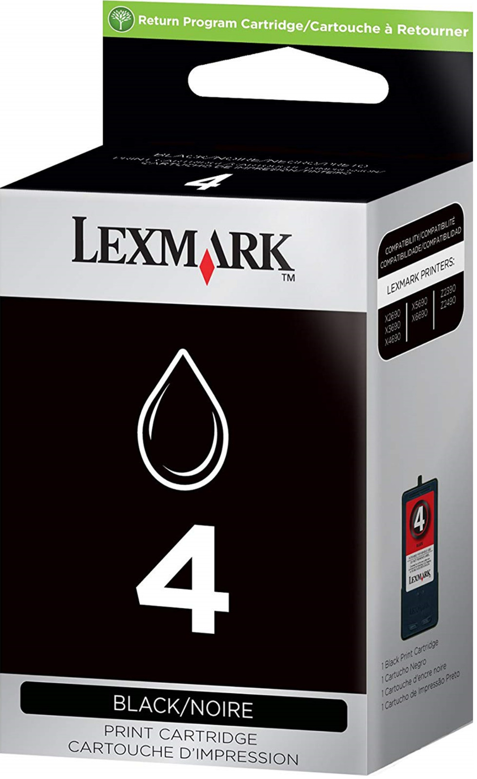 New Genuine Lexmark 4 Ink Cartridge X Series X2690 X4690 Z Series Z2390 Z2490