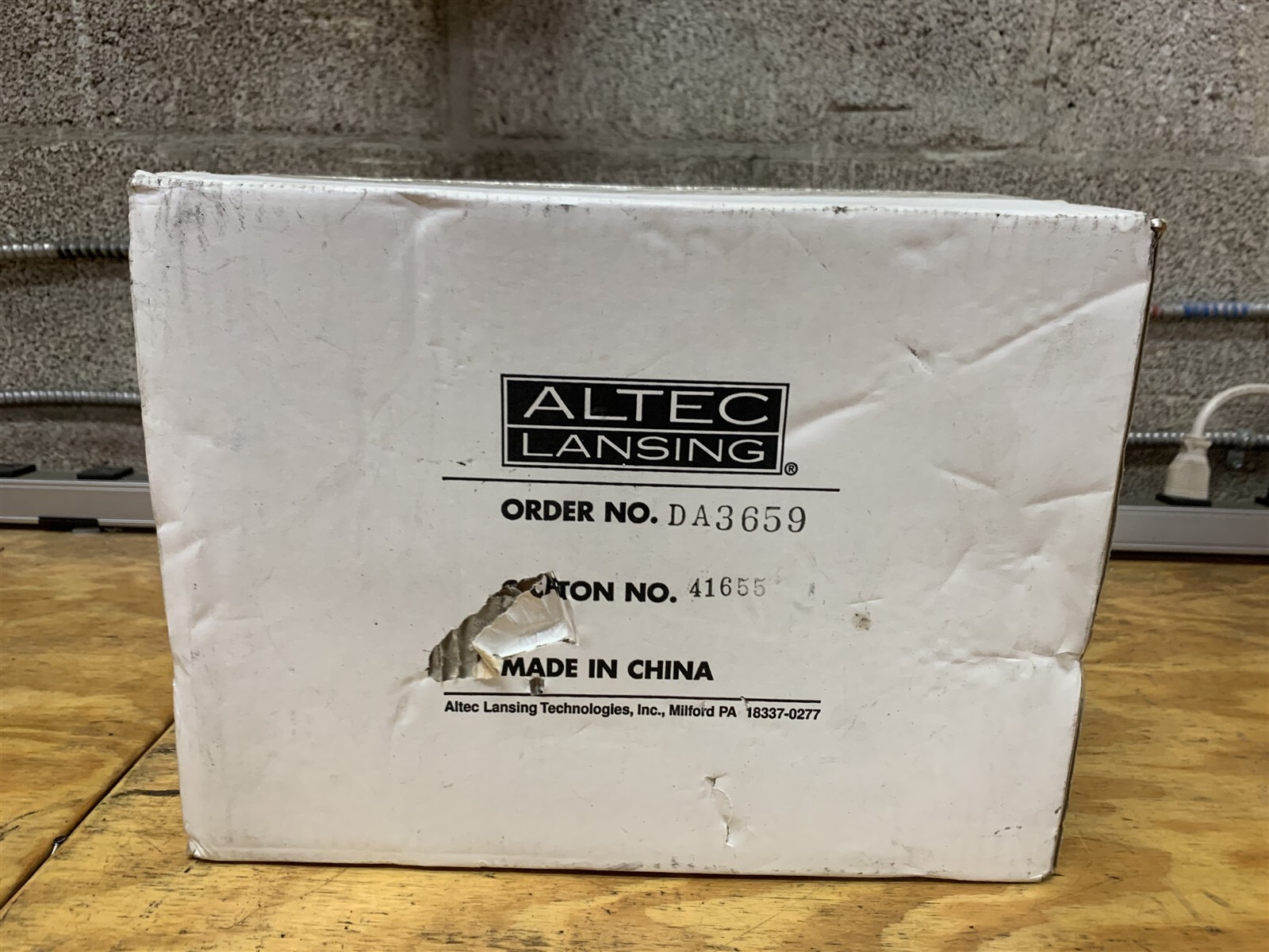 ALTEC LANSING GCS100 SPEAKER SATELLITES