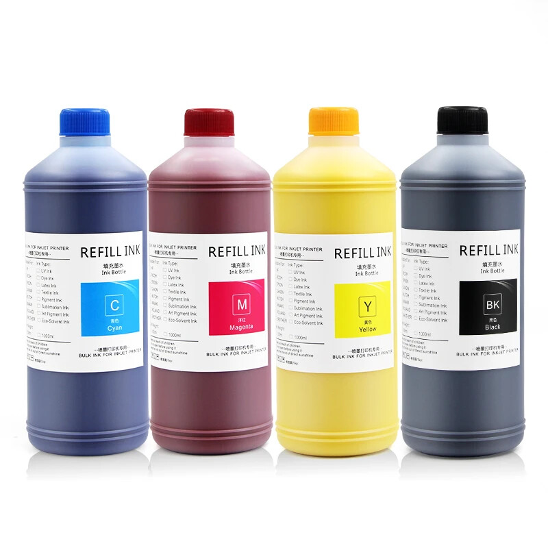 4*1000ML Sublimation Dye Ink For WF-7715 7710 7720 7210 7111 7211 3641 3620