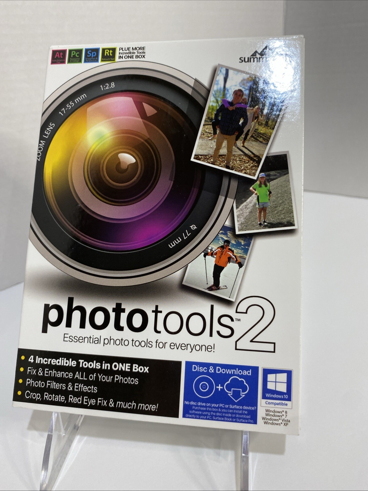 PHOTOTOOLS 2  SUMMITSOFT 4 Photo Editing Tools In 1 