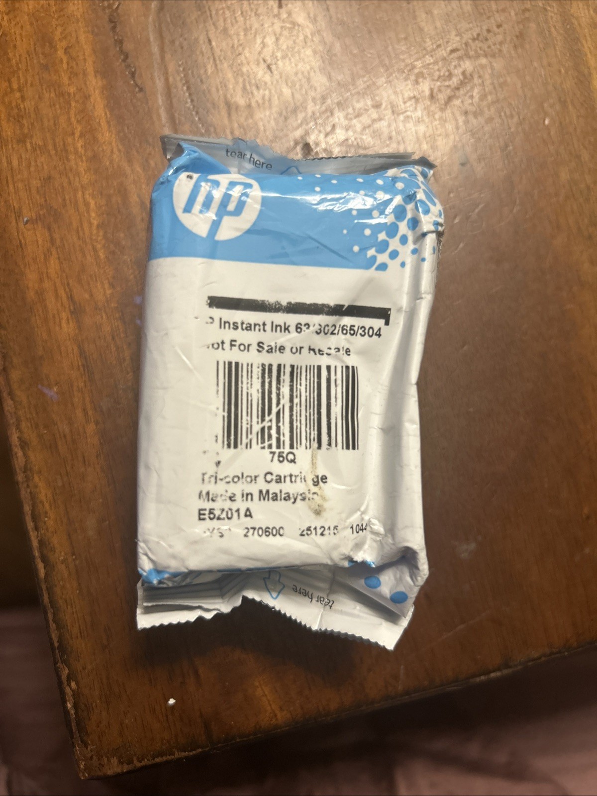 HP 63/302/65/304 Tri Color Ink Printer Cartridge NEW SEALED