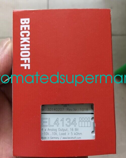 1PCS NEW BECKHOFF EL4134 Module Shipping by DHL/FedEX