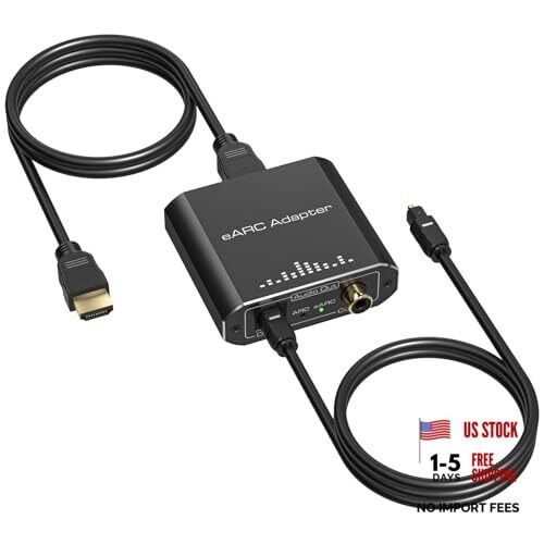 HDMI eARC Audio Extractor Only Work for HDTV ARC/eARC Audio Adapter Converter