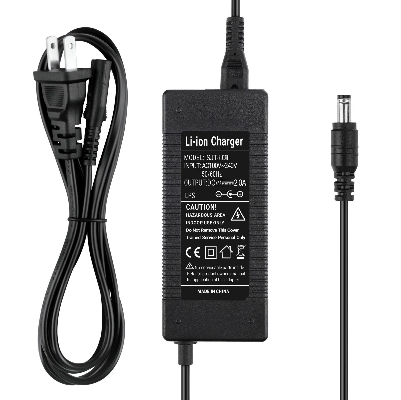 42V 2A AC Adapter Charger For Eskute ES1 C100 Electric Scooter Power Supply Cord
