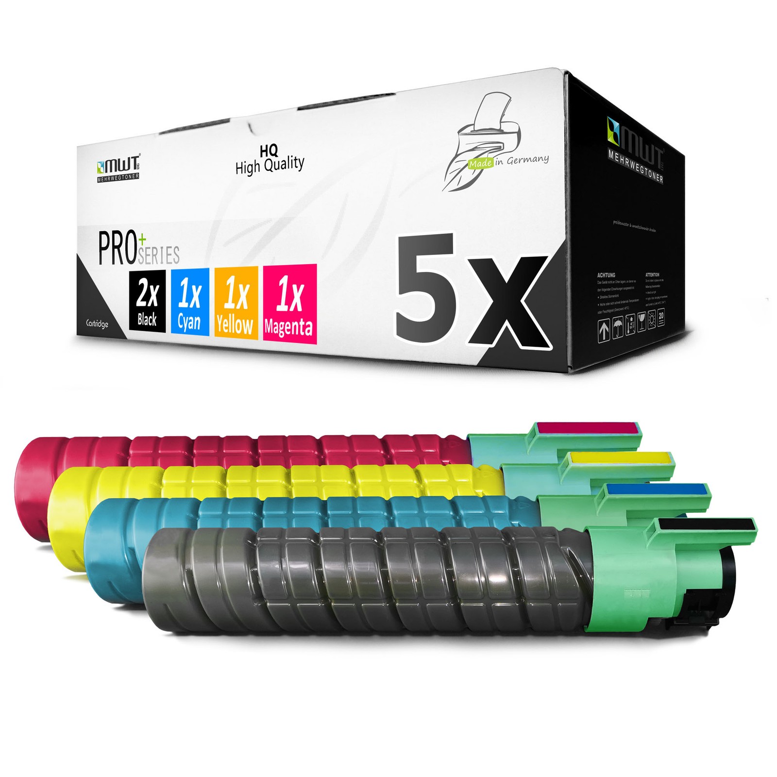 5x Pro Cartridge Replaces Ricoh Type 245 TYPE245