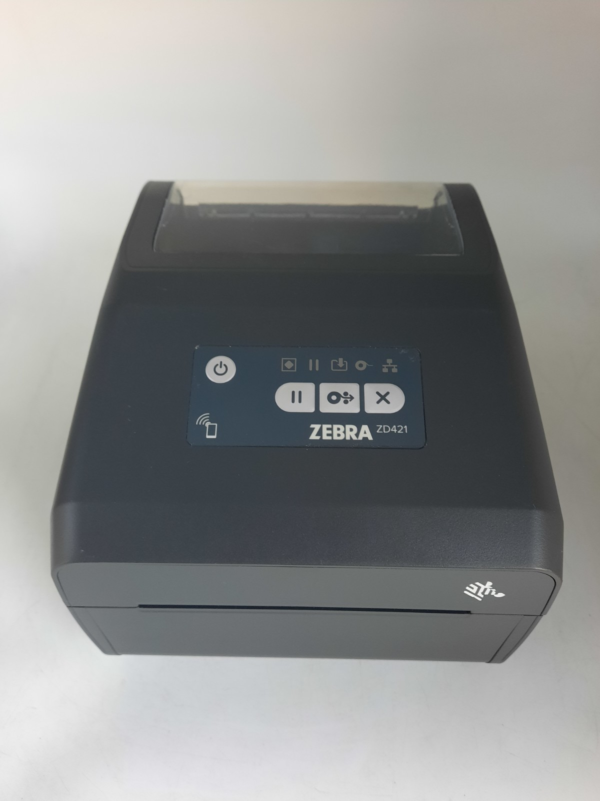 Zebra ZD421 ZD4A042-D01E00EZ Label Printer NO POWER SUPPLY Refurbished