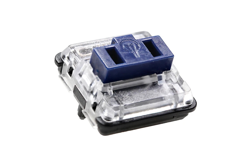 Low Profile Kailh Choc Switch 1350 RGB for Keyboard Pro Crystal Red Pale Blue