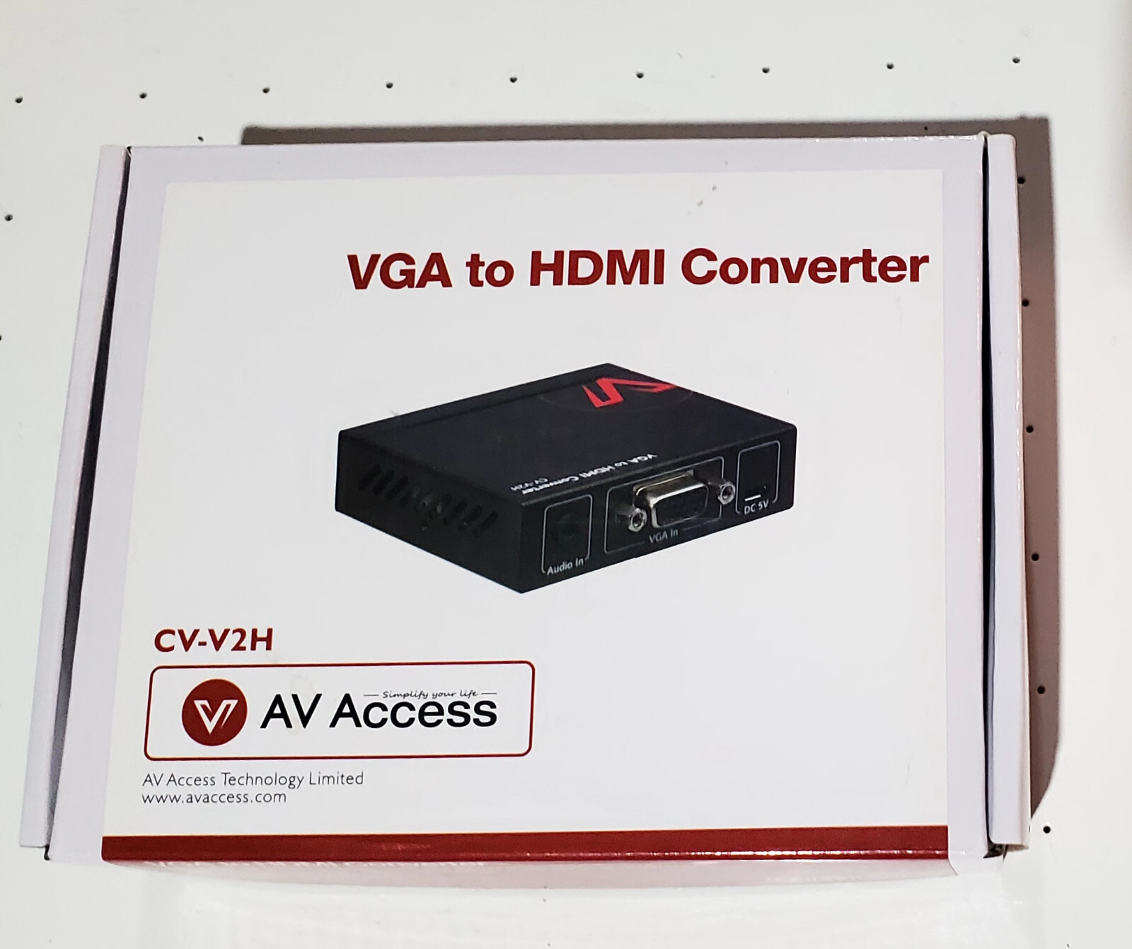 AV Access CV-V2H VGA to HDMI Converter