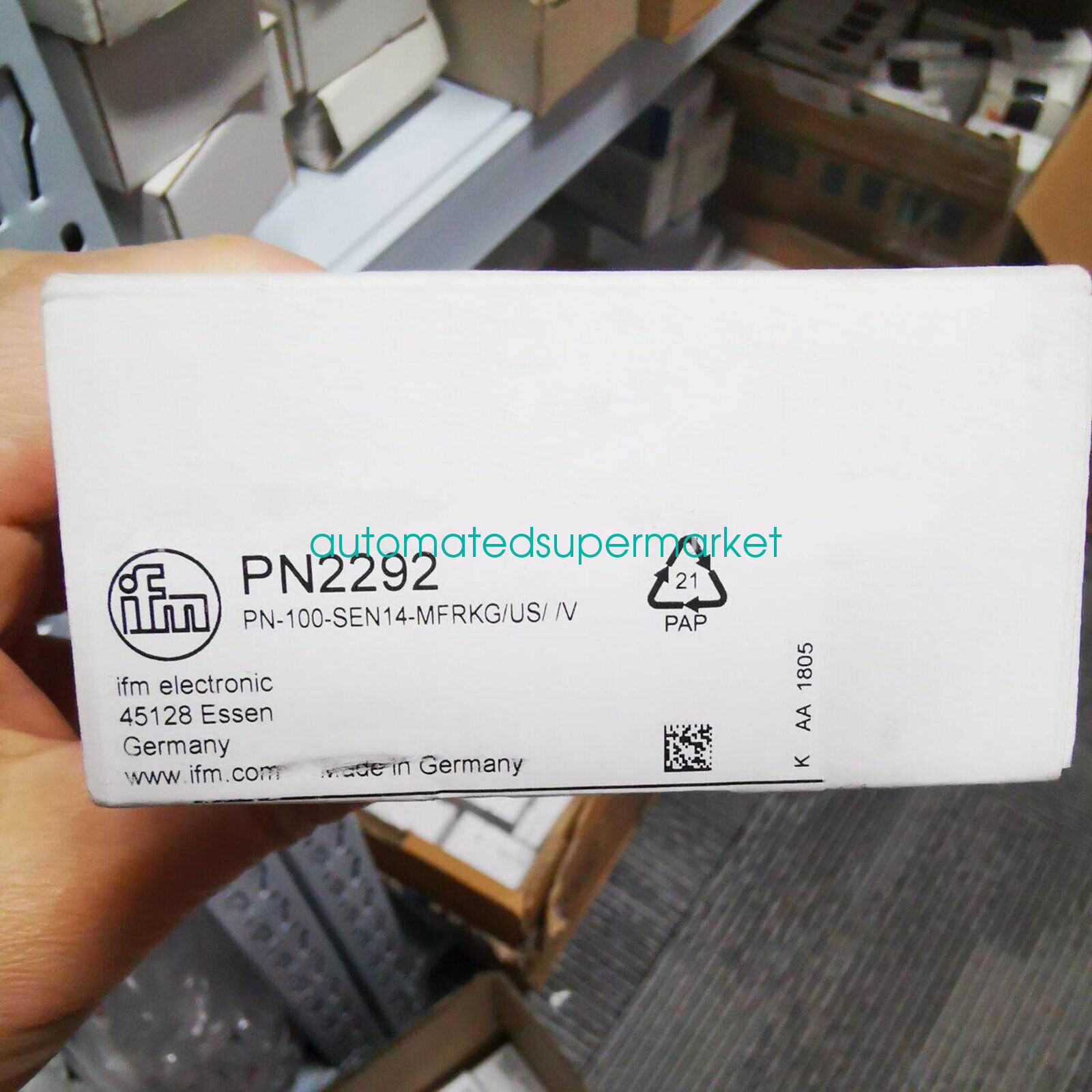 1pcs New IFM PN2292 pressure sensor Shipping by DHL/FedEX