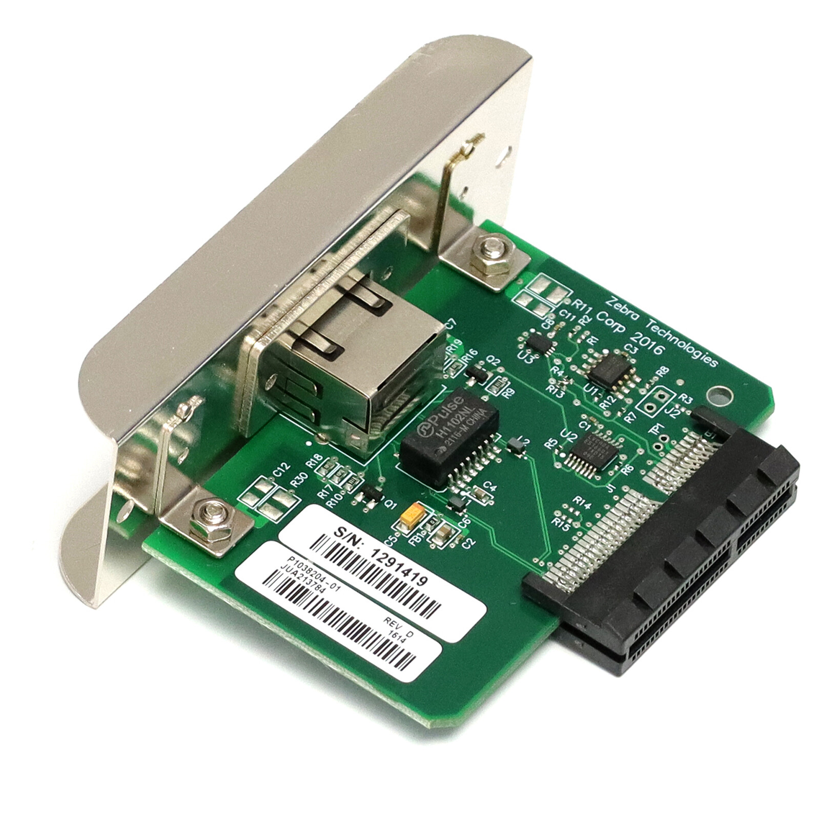 US Wired Internal Network Card For Zebra ZT210 ZT220 ZT230 Printer P1037974-001