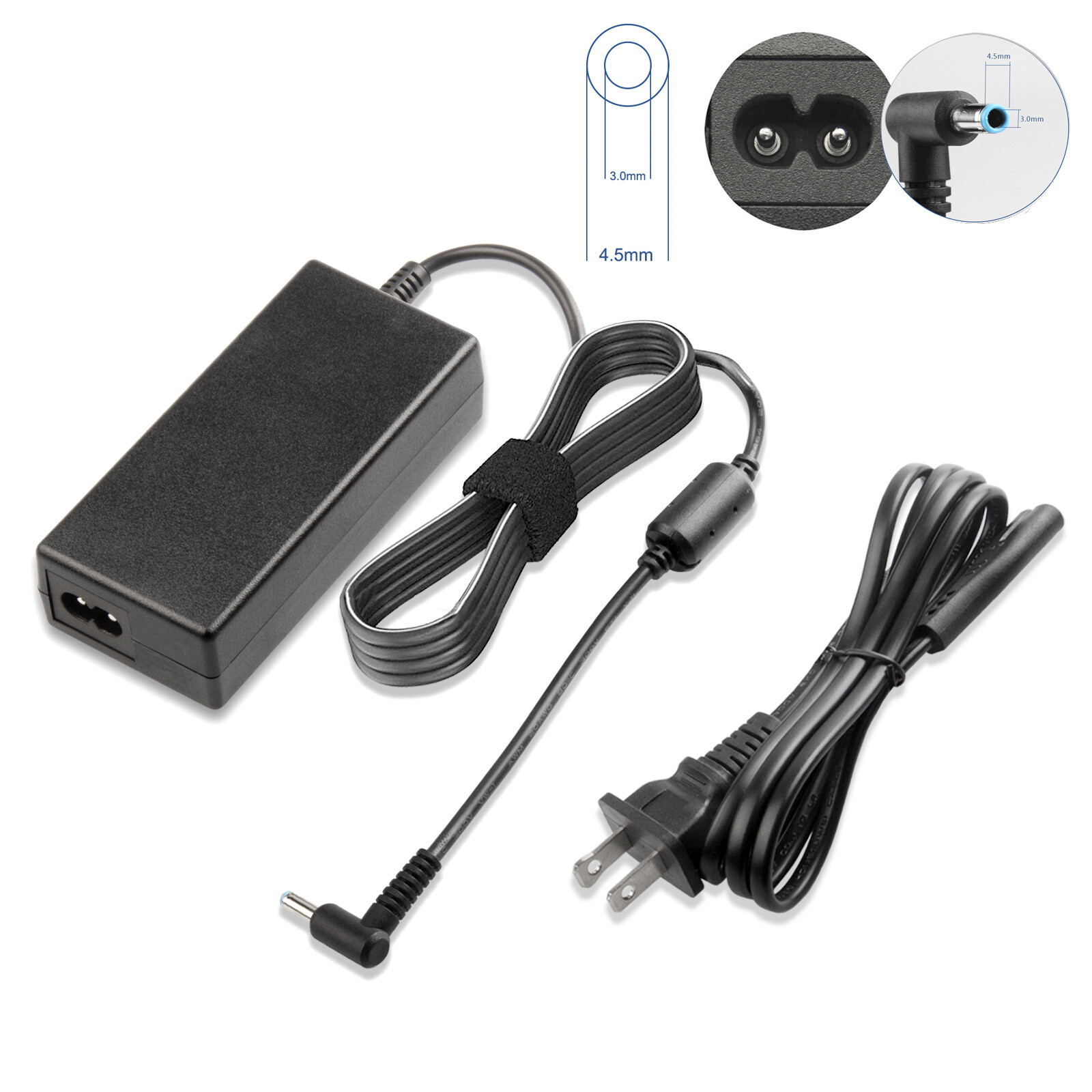 AC Power Adapter Charger For HP 15-DW0083WM 15.6'' Laptop Model: 1A493UA#ABA