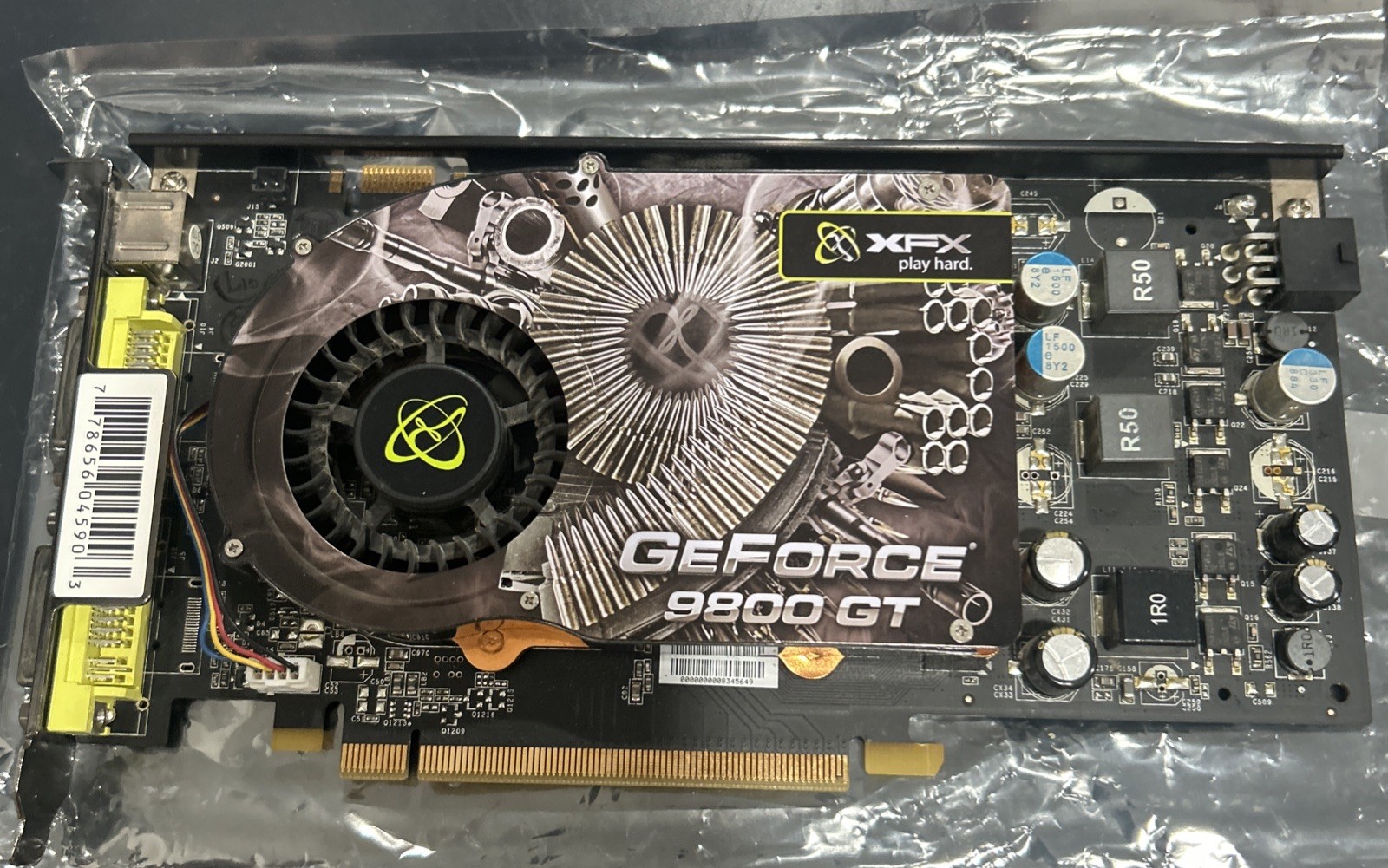 XFX GeForce 9800 GT 512MB GDDR3 PCI-E Video Card PV-T98G-YDLH