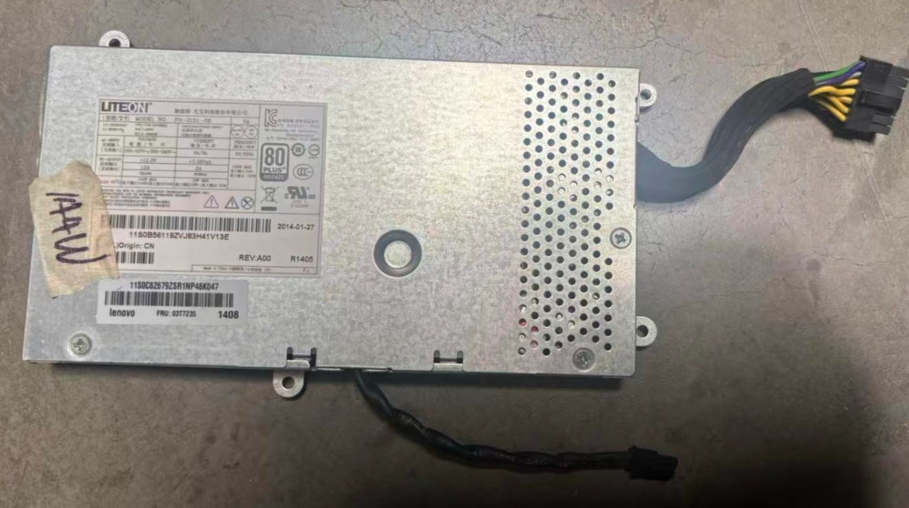 Lenovo Lite-On PS-2151-08 150W Power Supply PSU 54Y8882 ThinkCentre E93z