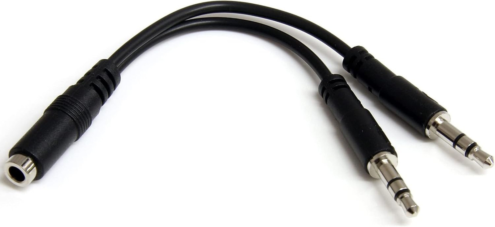 Startech.Com 3.5Mm 4 Position to 2X 3 Position 3.5Mm Headset Splitter Adapter -
