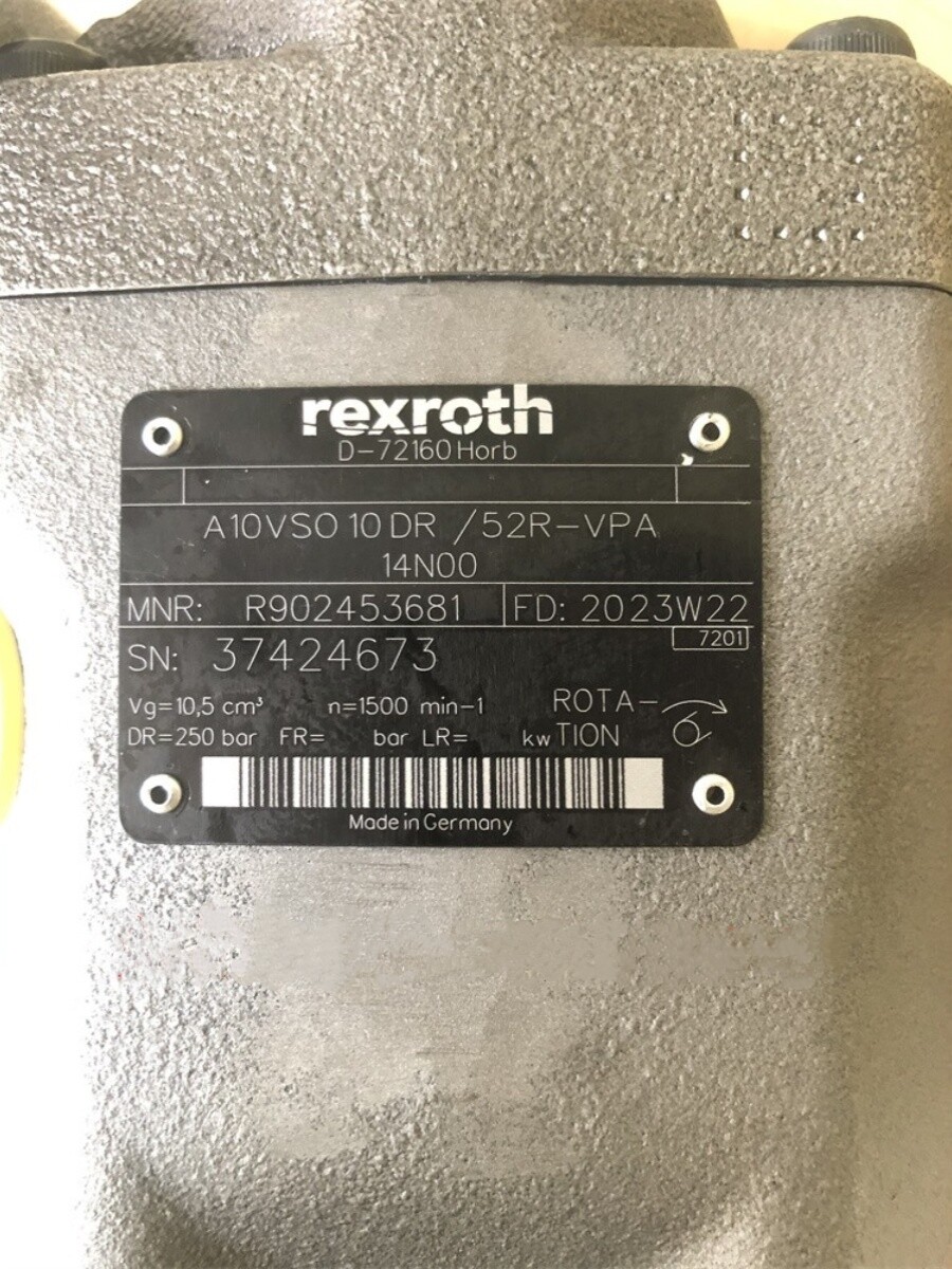 REXROTH R902453681 A10VSO10DR/52R-VPA14N00 Pump FedEx or DHL
