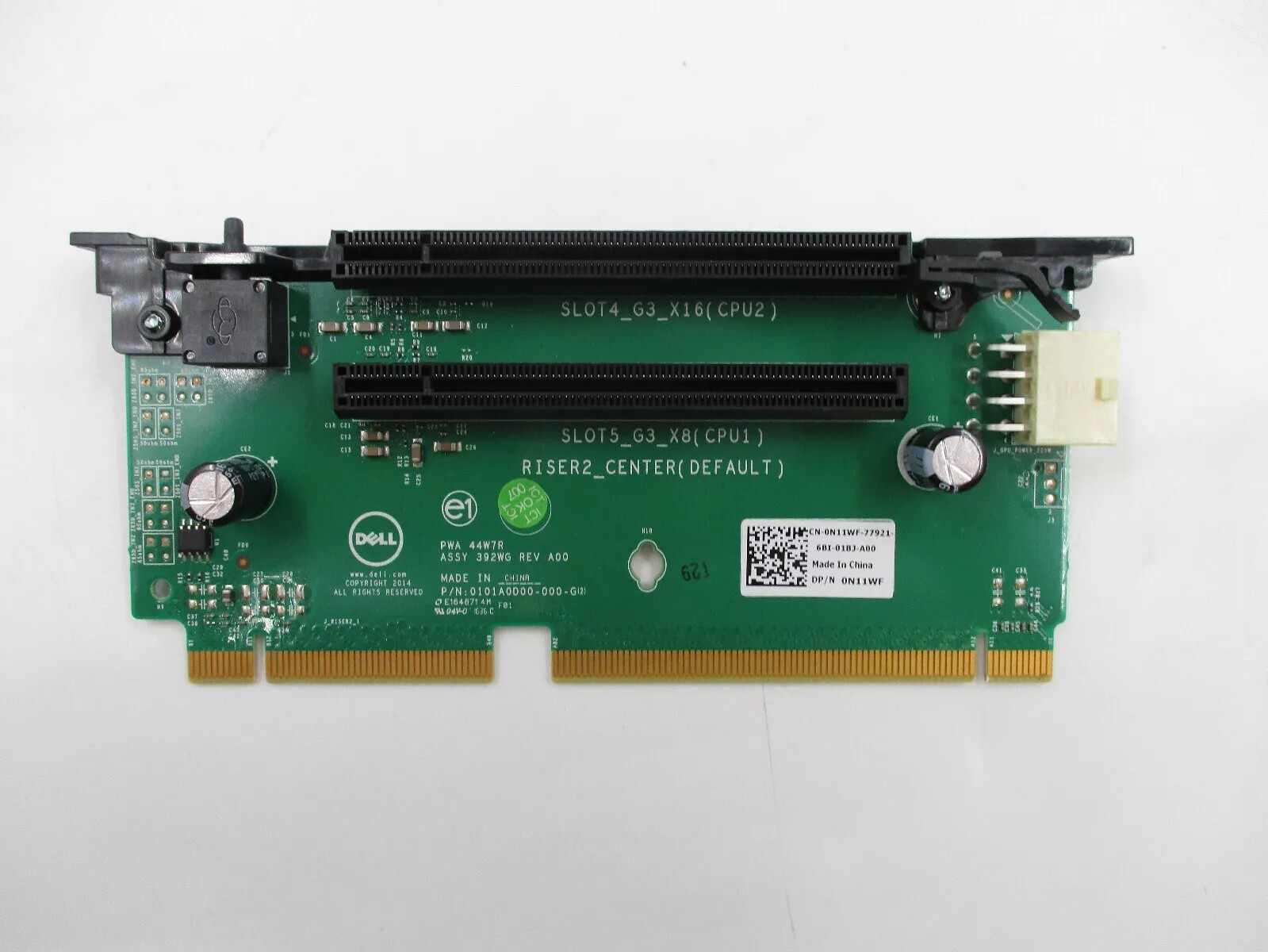 NEW Dell PowerEdge R730/R740XD PCIe x16 x8 Server Riser 2 Card 0N11WF 392WG