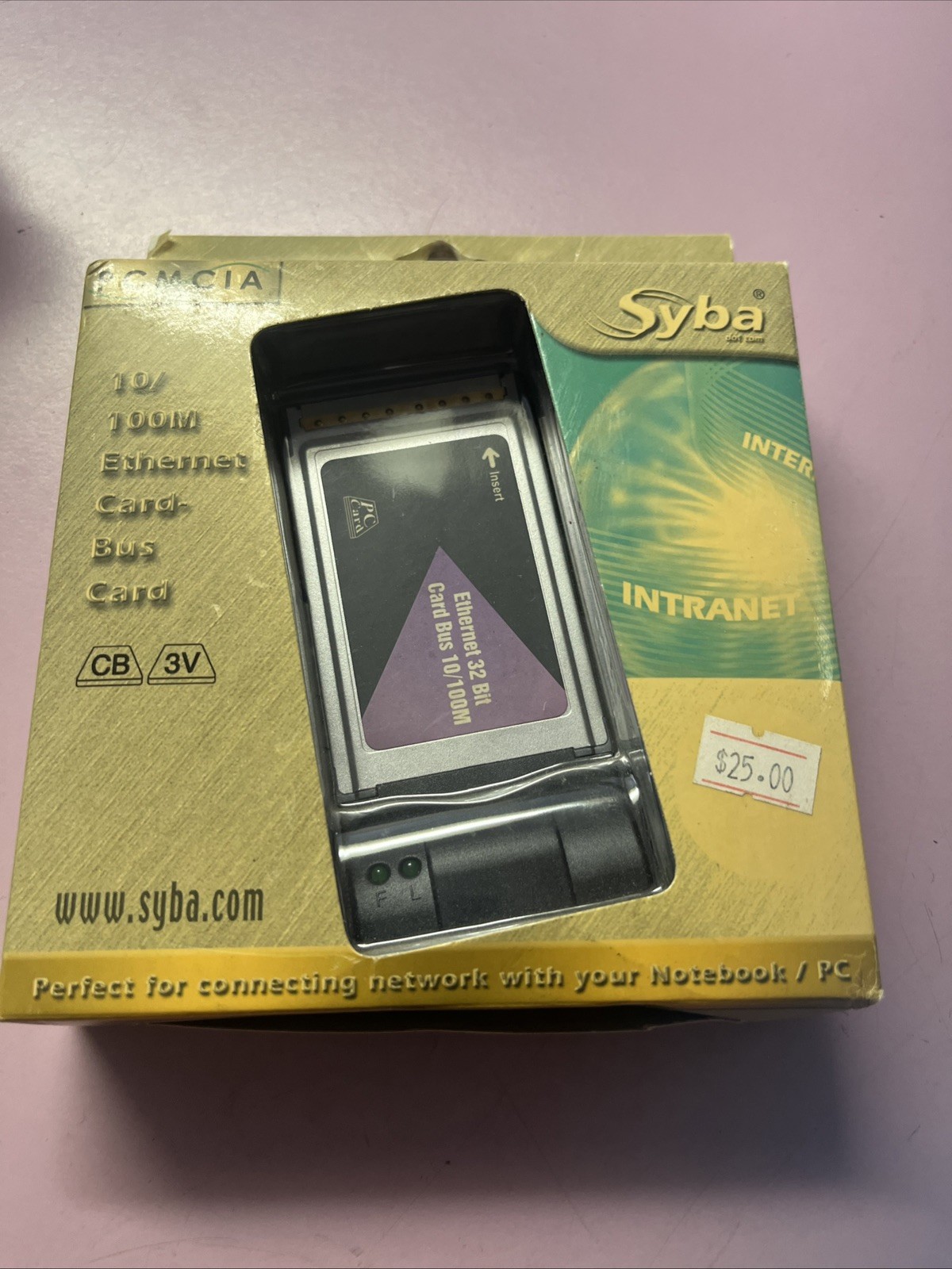 Syba USB 2.0 CardBus PC Card 2 Ports