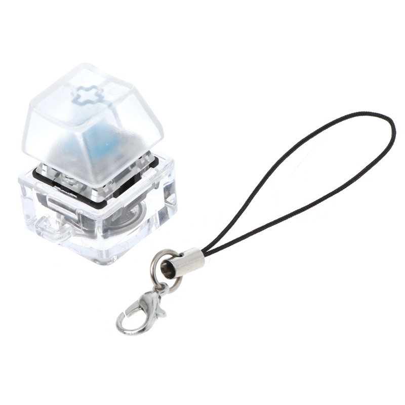 RGB Mechanical Switch Keychain Light Up Backlit For Keyboard Switches Tester Kit
