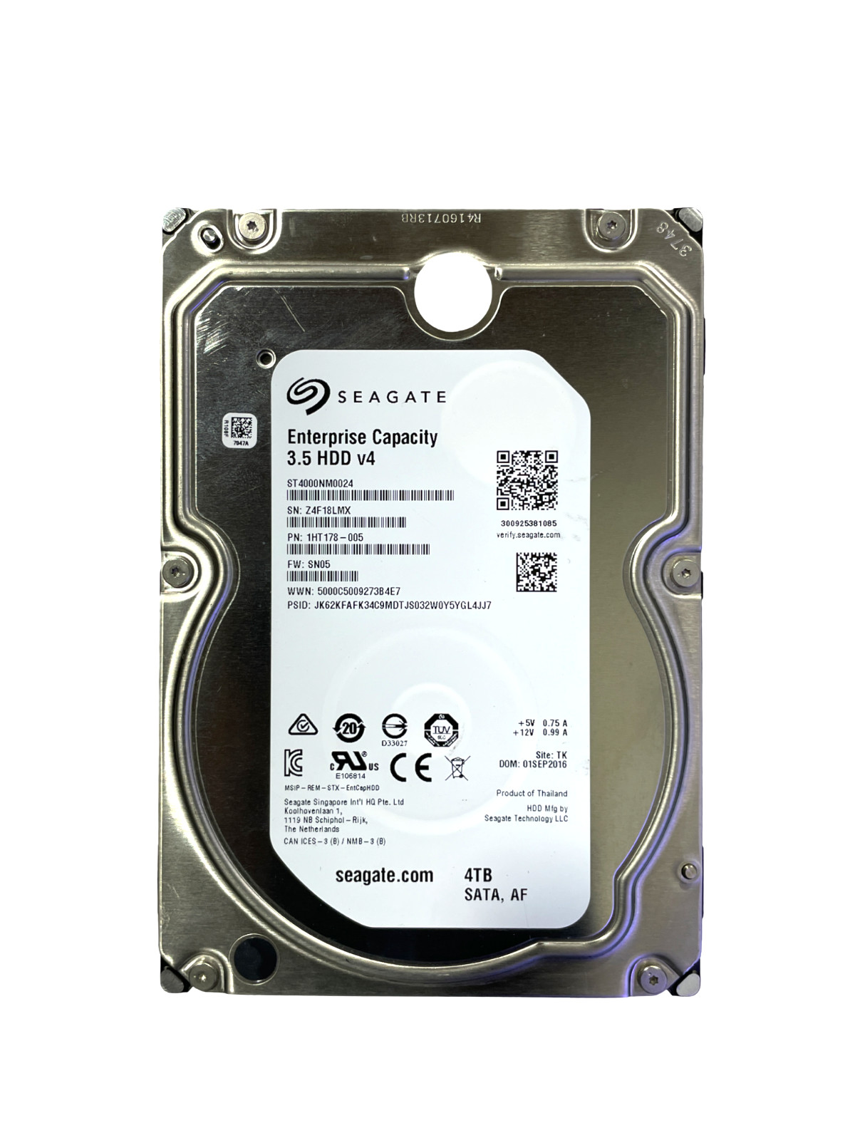 Seagate 4TB 3.5" HDD v4 SATA Desktop PC Server Hard Drive ST4000NM0024  #26