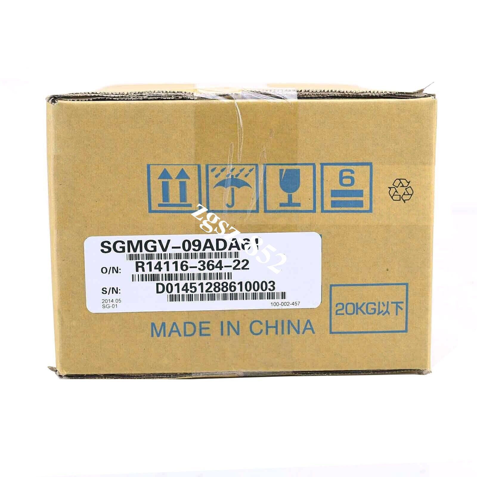 1PC YASKAWA SGMGV-09ADA61 AC Servo Motor SGMGV09ADA61 New FedEx or DHL