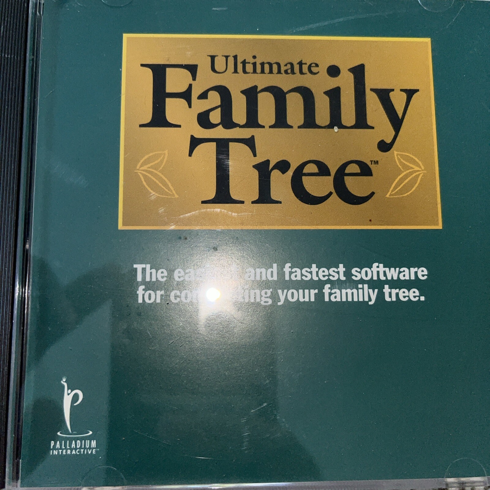 Ultimate Family Tree Software PC CD ROM 1997 Palladium Interactive