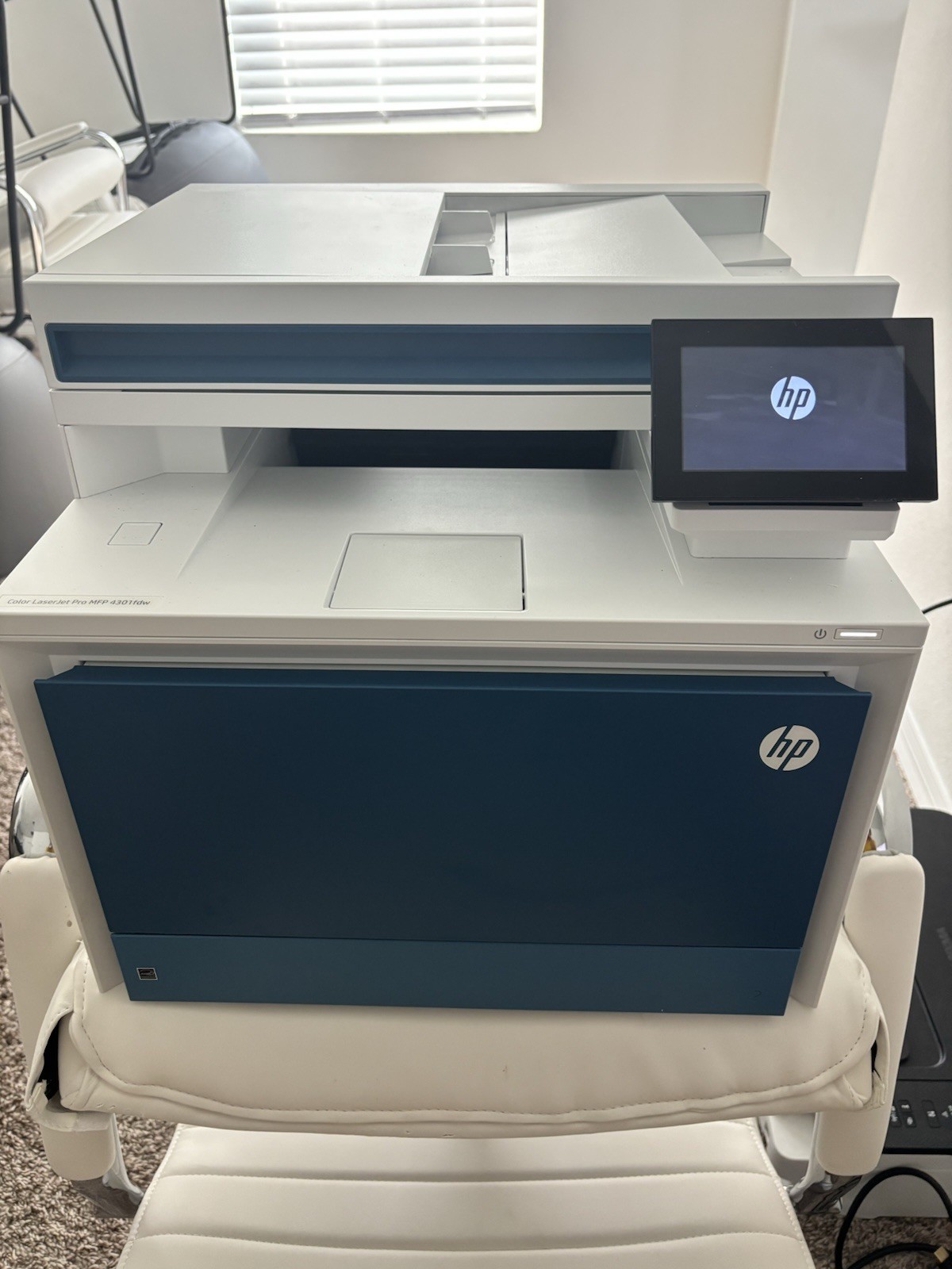 HP Color LaserJet Pro MFP 4301fdw Printer NO TONER 13.2K Pg Ct All-In-One Wi-Fi