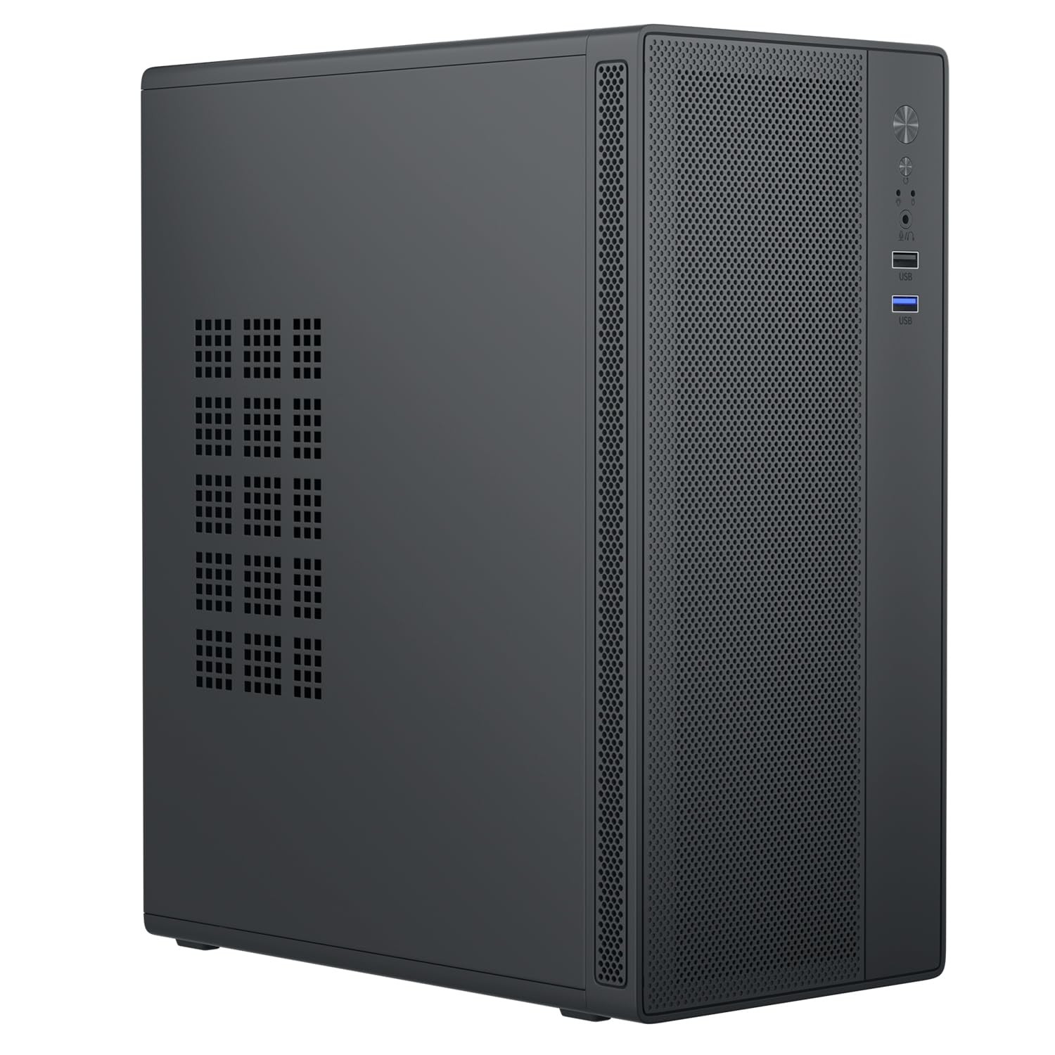 Micro ATX Case, Mini PC ITX Desktop Computer Case MATX Support black