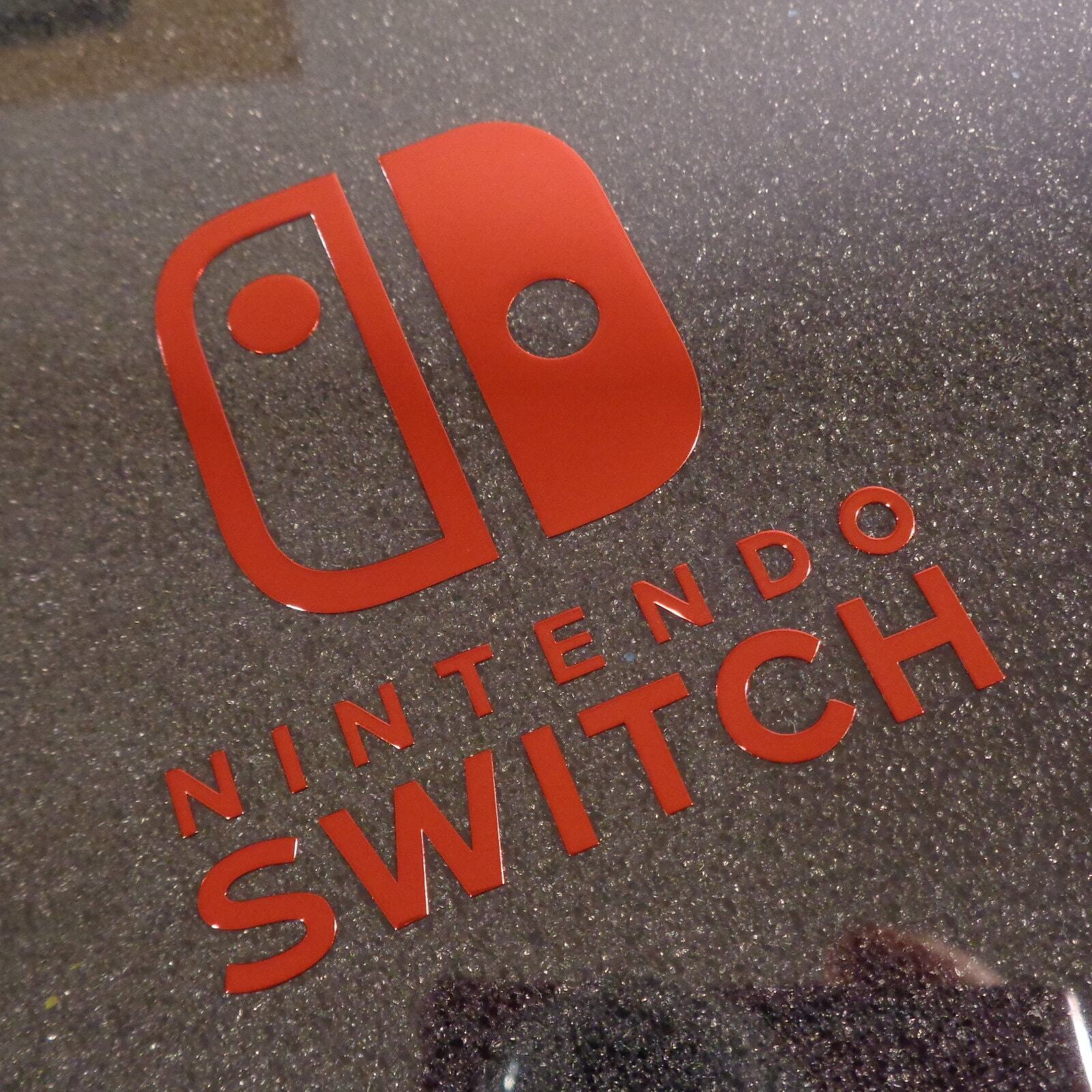 Nintendo Switch Console Label / Aufkleber / Sticker / Badge / Logo [464b]