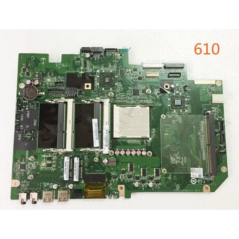For HP Touchsmart 610 AIO Motherboard 648511-001 DA0ZN8MB6I0 REV:I DDR3 AMD 16G